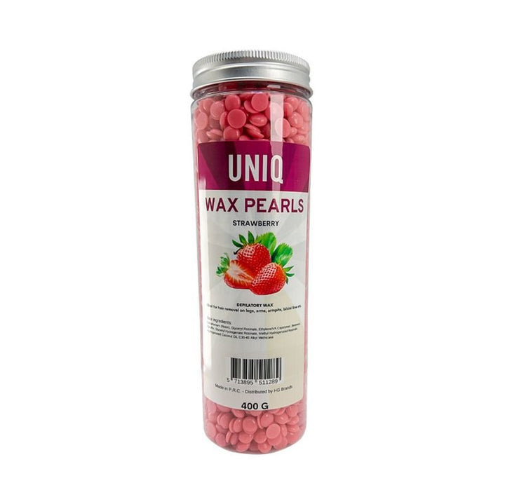 UNIQ Wax Pearls / Hard Wax Megapack Wax Pearls - 400g - Strawberry - | Fashiongirl