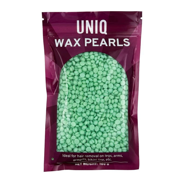 UNIQ Wax Pearls / Hard Wax Wax Pearls 100g, Aloe Green Tea - | Fashiongirl