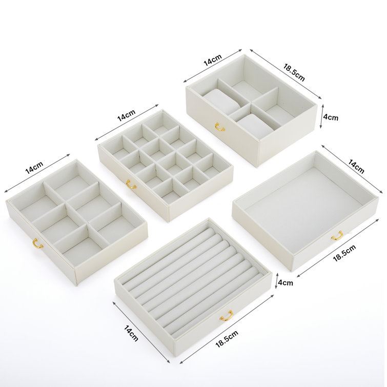 UNIQ XL Jewellery Box / Jewellery Box - White - Jewelry Box