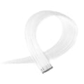 White, 50 cm - Crazy Colour Clip On - | Fashiongirl