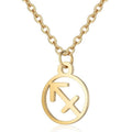 Sternzeichen-Halskette: Schütze – Sternzeichen, Gold – | Fashiongirl